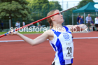 Girls Under-15s Javelin, 2022 Northern Inter Counties U17s and U15s Track and Field, York, Thursday, June 2nd. Photo: David T. Hewitson/Sports for All Pics